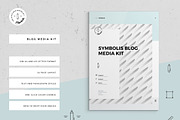 Symbolis Blogger Media Kit, a Stationery Template by Egotype (Thumbnail 1 of 15)