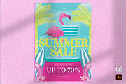 Summer Sale Flyer, a Flyer Template by Aarley Kaiven (Thumbnail 1 of 2)