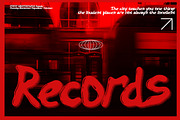 Cuffs Distressed Noise Display Font, a Handwritten Font by dansdesign (Thumbnail 6 of 9)