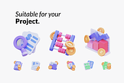 Accounting 3D Illustratian, an Object 3D Model by nixxdesign (Thumbnail 5 of 5)