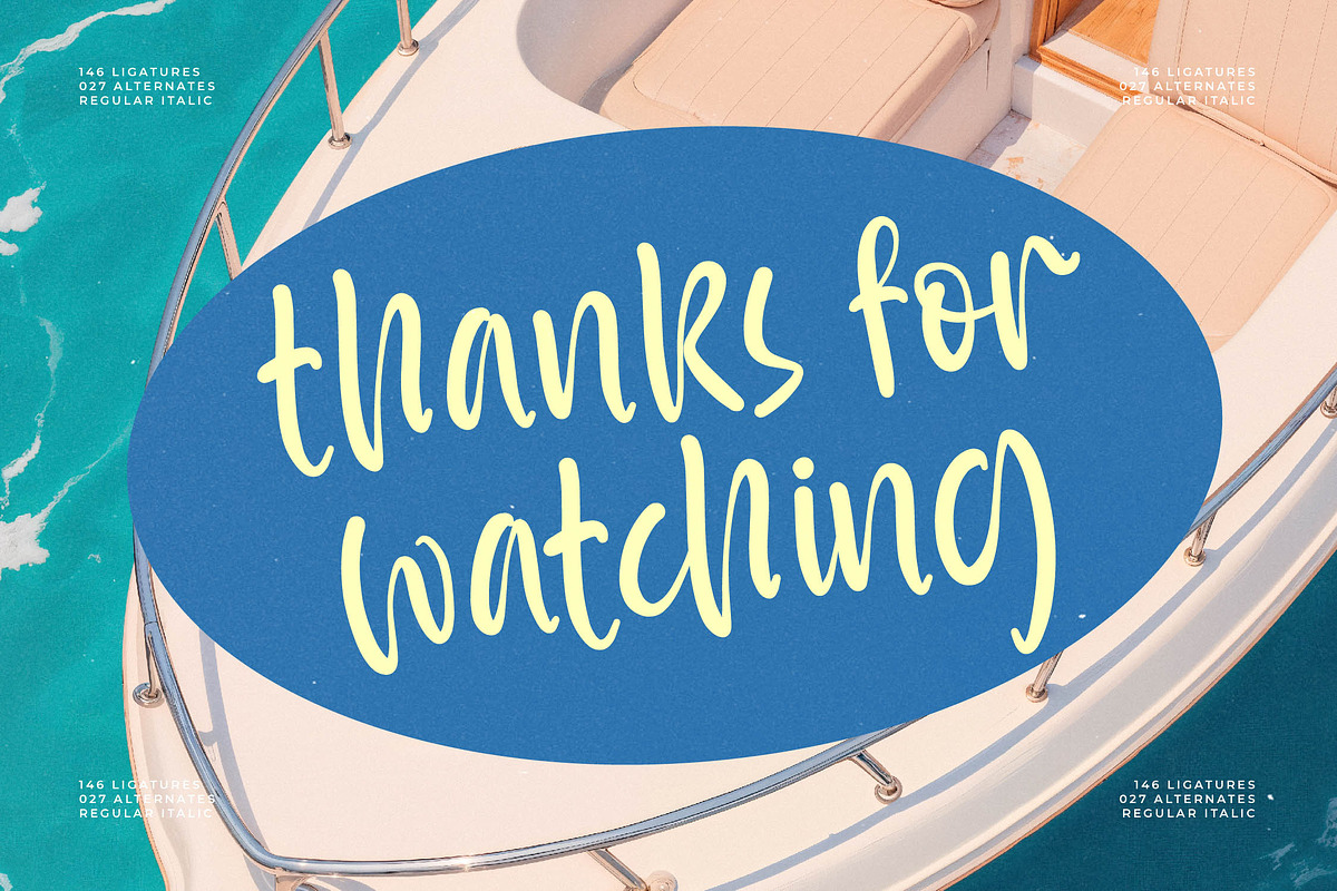 Sunyplay Peachy - Modern Handwritten, a Script Font by stylishtype.co (Photo 20 of 20)