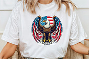 4th of July American Eagle Clipart, a Seasonal Illustration by Rose Art (Thumbnail 5 of 6)