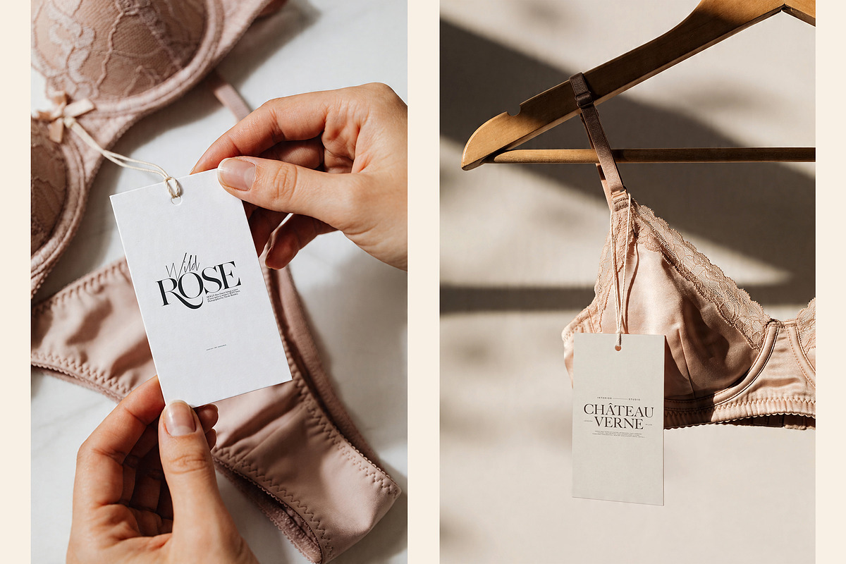 Lingerie Branding Mockups, an Apparel Mockup by Dikarte.Store (Photo 2 of 9)