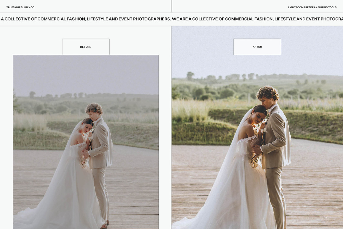 Farmhouse Wedding - Lightroom Preset, a Preset Add-On by Truesight Supply Co. (Photo 3 of 10)