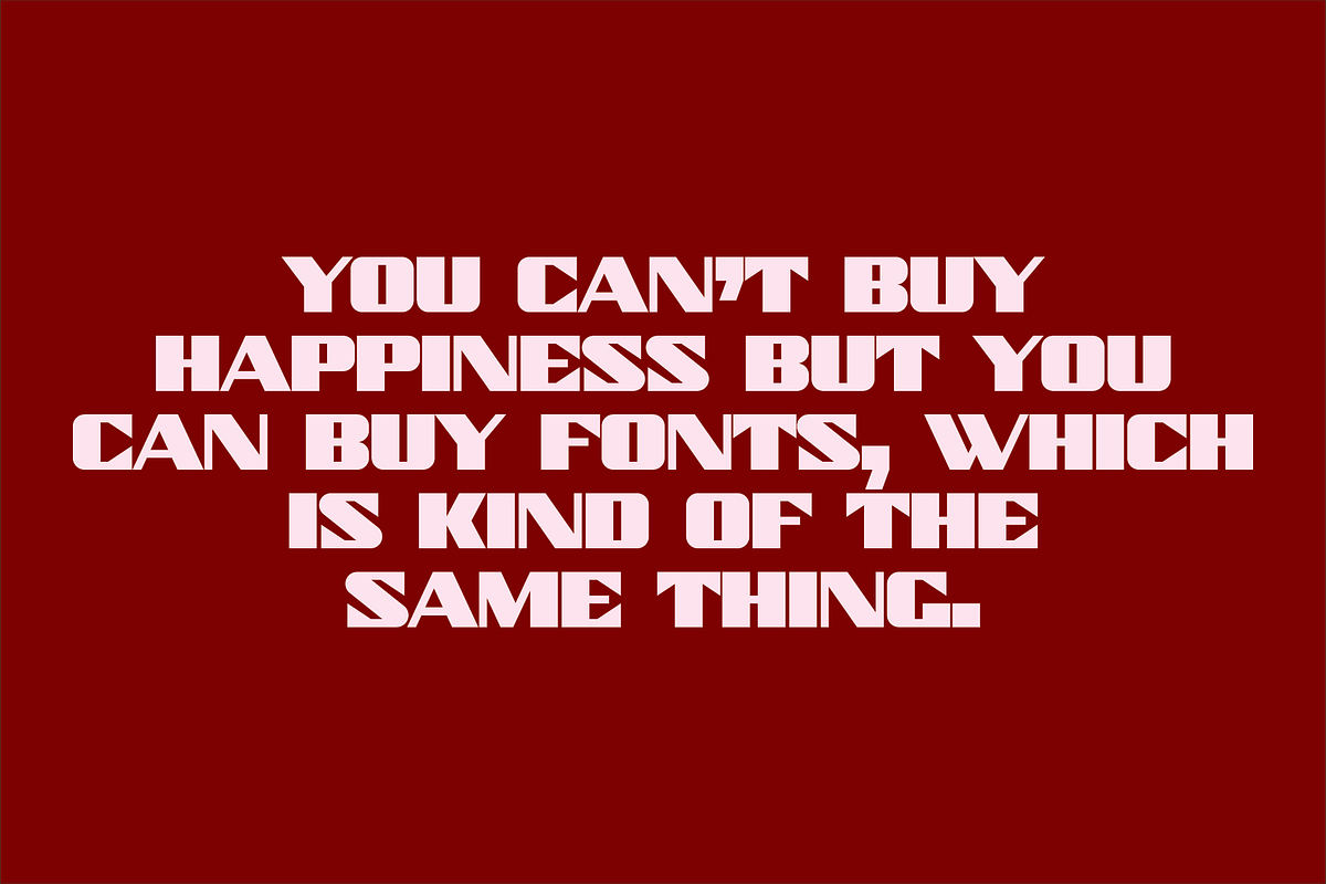 Pudgie - Sans Serif Font, a Font by GG Design (Photo 6 of 6)