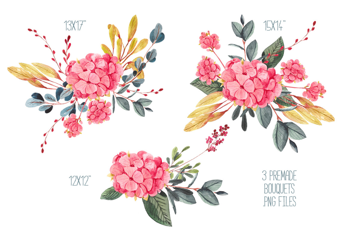 Botanica - watercolor set, a Work Illustration by Charushella (Photo 5 of 5)