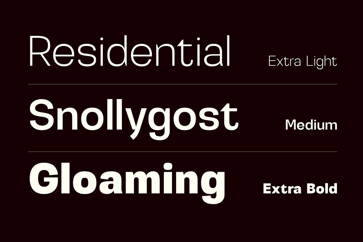 Hakter — Modern Grotesk Sans Serif, a Sans Serif Font by ESEM (Photo 4 of 9)