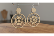 Flower Earrings Vector Set, a Graphic by musafir_fashion (Thumbnail 11 of 11)