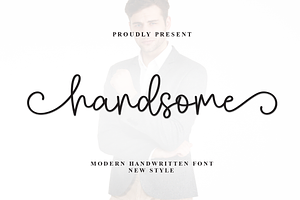 Handsome Script Font