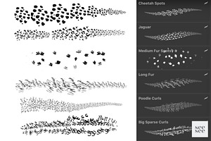 Procreate Fur 45 Brush Pack