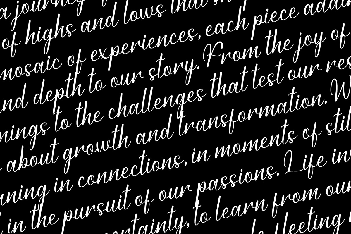 Haylieta - Elegant Script Font, a Script Font by Favo Write (Photo 3 of 11)