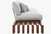 Beltempo Trimmer 3-seat sofa, a Furniture 3D Model by 3dmitruk (Thumbnail 7 of 11)