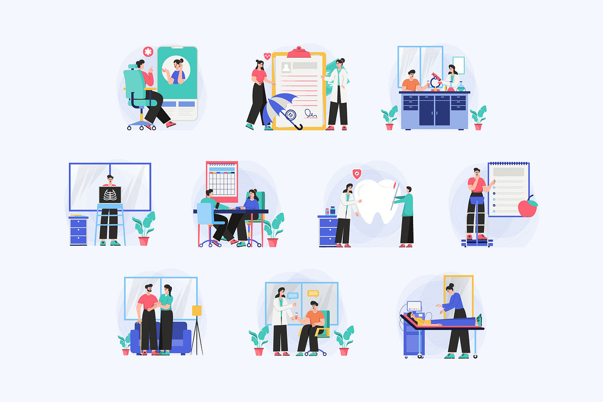 Medical Illustrations, a Templates & Theme by Triangle Squad (Photo 3 of 4)