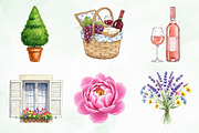 Parisian Summer PNG Clipart, an Illustration by Creative Art (Thumbnail 6 of 9)