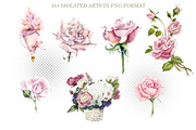Watercolor Flower Shop, an Object Graphic by Budogoshch (Thumbnail 2 of 5)