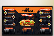 Digital Fast Food Menu Template, a Stationery Template by MRI STUDIO (Thumbnail 3 of 4)
