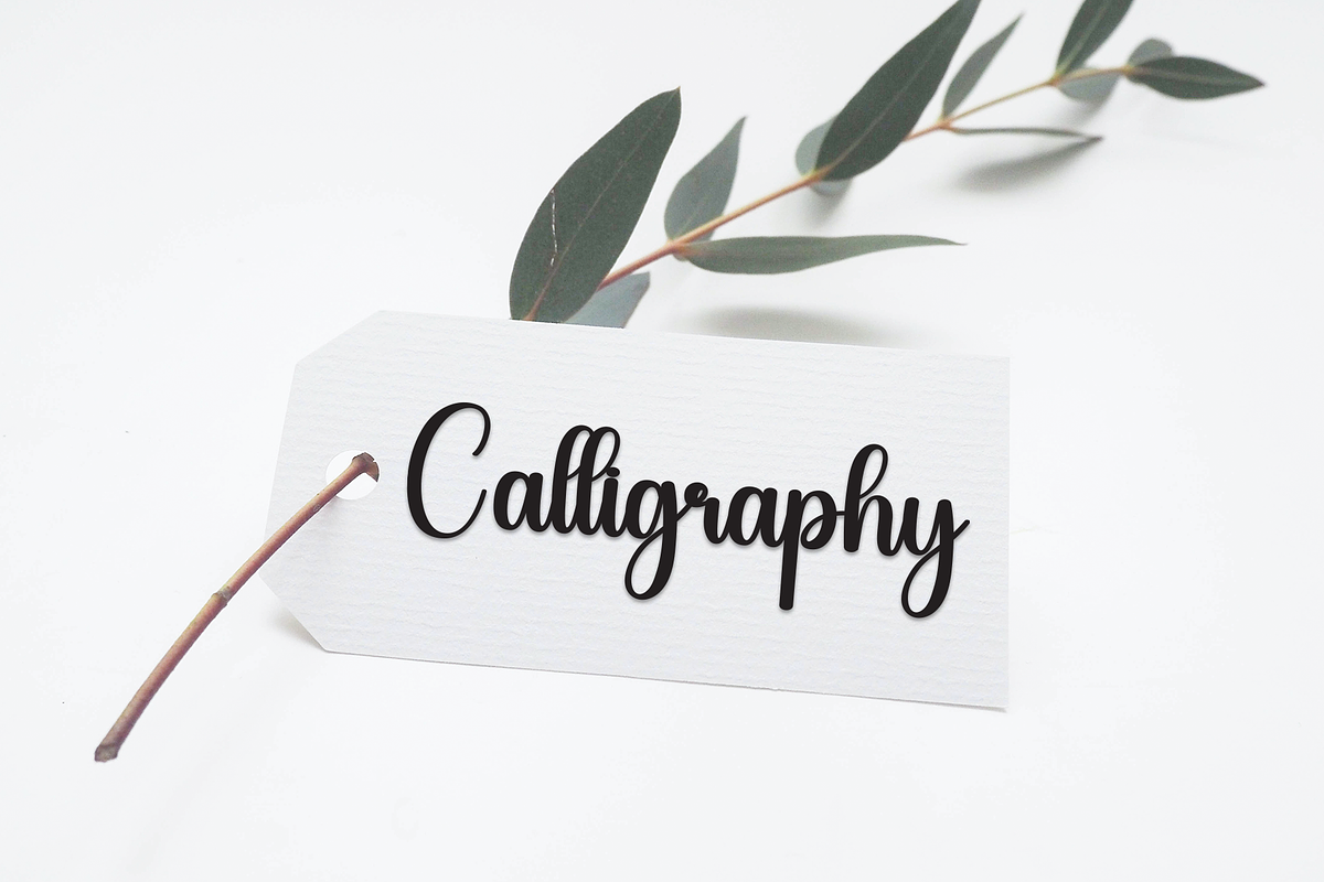 Quality | Script Font, a Handwritten Font by Scratchones (Photo 2 of 8)