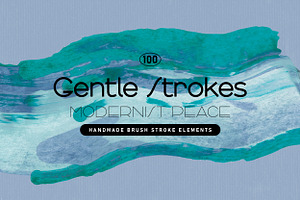GENTLE STROKES Abstract Elements