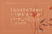 Mystiqua - Art Nouveau Inspired Type, a Serif Font by HipFonts (Thumbnail 10 of 11)