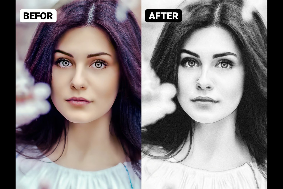 Pencil Drawings Effect Photoshop, a Layer Style Add-On by Hubzway (Photo 6 of 7)