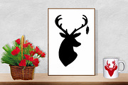 Deer & Deco Antlers AI EPS PNG, an Illustration by FrankiesDaughtersDesign (Thumbnail 6 of 6)