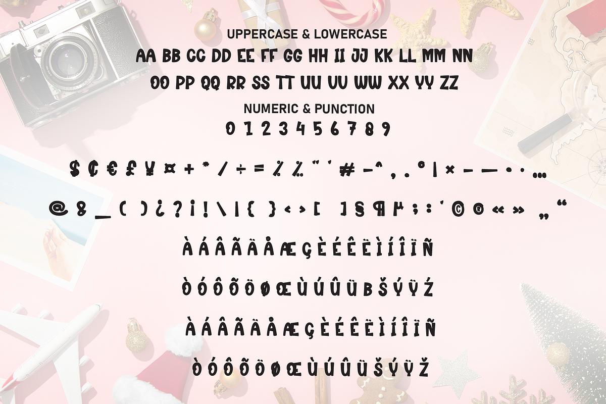 Vacation Christmas | Script Font, a Script Font by Scratchones (Photo 7 of 8)