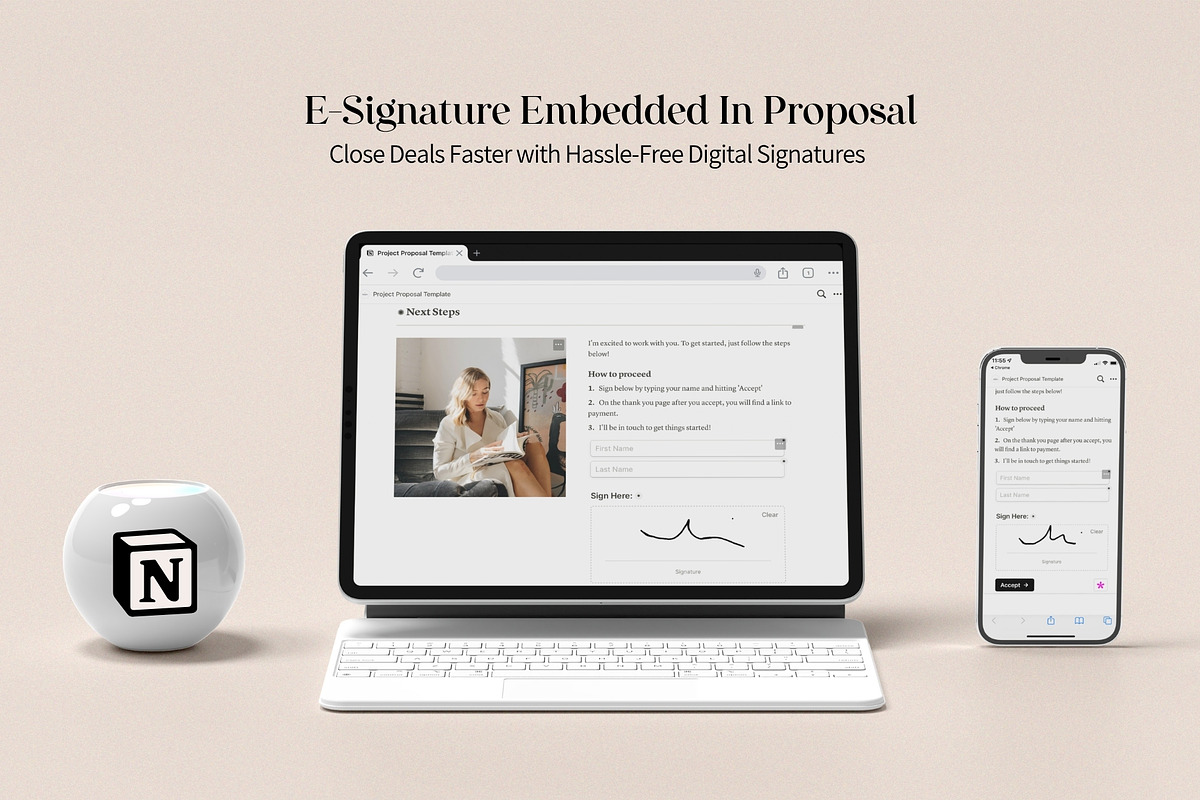 Notion Creative Proposal Template, a Marketing Template by Amado Brand Design Studio (Photo 3 of 5)