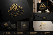 Royal Luxury Heraldic Logo Bundle, a Branding & Logo Template by Design_Planet (Thumbnail 1 of 4)