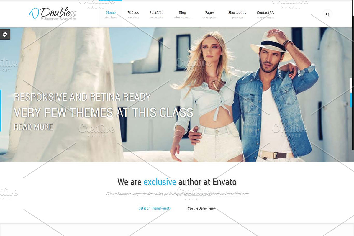Doubless - Multipurpose Template, a Websites & App Template by VeloxUI