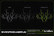 Bedlam - Vector Shapes, Brushes, PNG, a Graphic by saintricchi (Thumbnail 4 of 8)