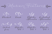 Muscari Regular, a Script Font by Eurotypo (Thumbnail 3 of 4)