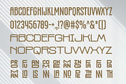 Silverandes; Condensed Display Font, a Font by Eko Bimantara (Thumbnail 6 of 12)
