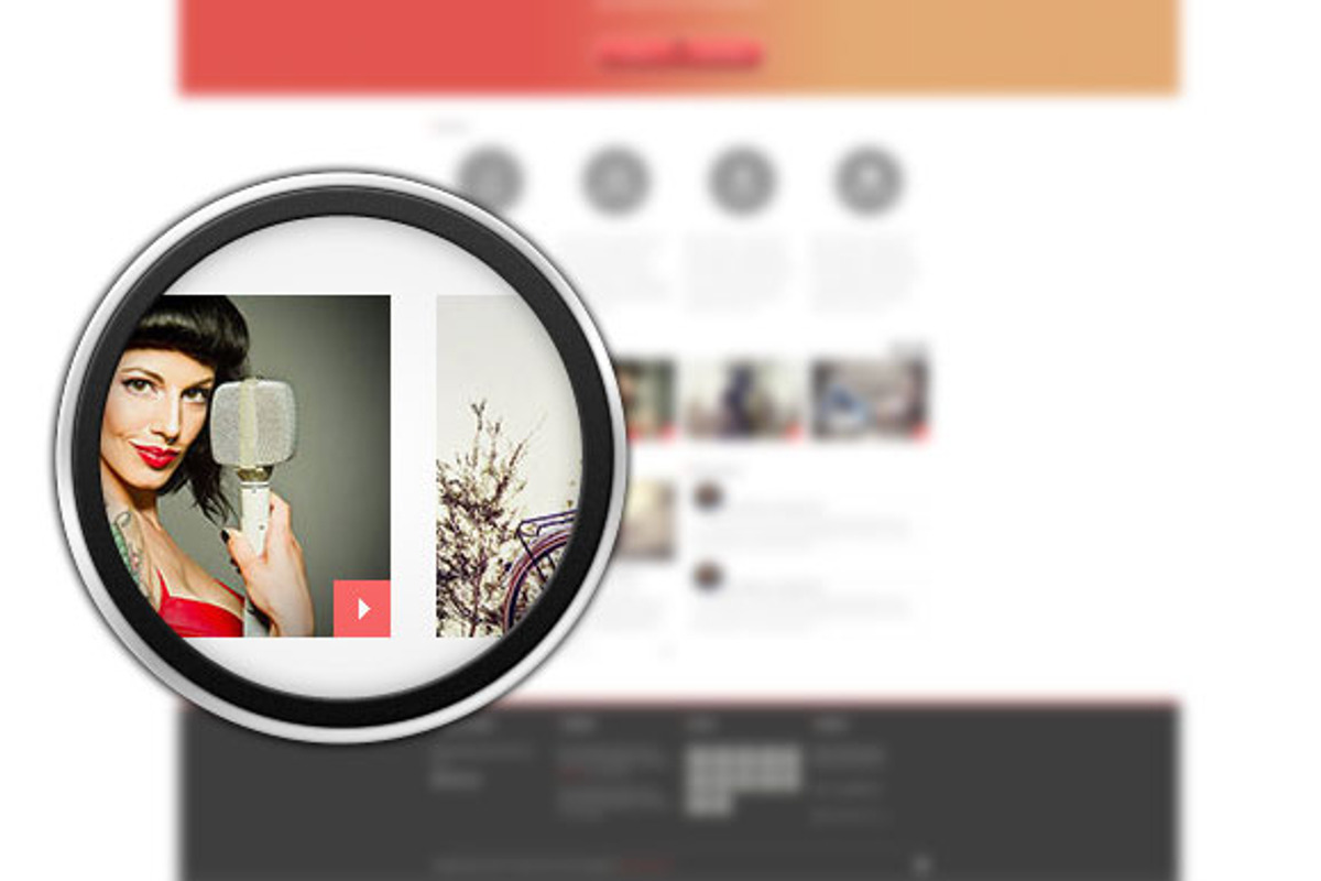 Esthetica - HTML5 & CSS3 Portfolio, a Bootstrap Template by Ministry of Web Design (Photo 3 of 5)