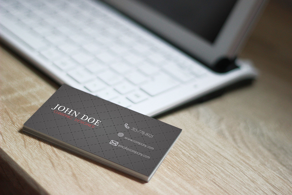Corporate Business Card, a Card Template by Laurentiu Cotet (Photo 3 of 3)