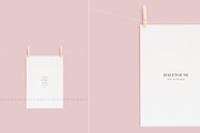 5x7 Card Mockup & Pegs Mockup, a Graphic by HALFTOUNE (Thumbnail 2 of 2)