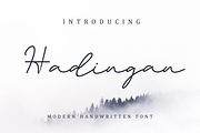 Hadingan Font, a Handwritten Font by albert_kalingga (Thumbnail 1 of 6)