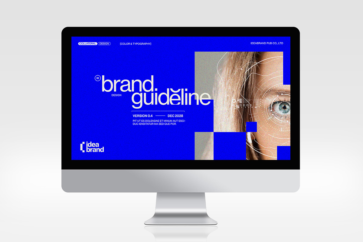 Brand Guideline Presentation Layout, a Presentation Template by BrandPacks (Photo 5 of 6)