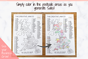 UK Sales Postcode Map - Editable!, a Stationery Template by Templatables (Thumbnail 5 of 9)