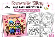 Romantic Vibes Bold & Easy, a Decorative Illustration by Ink Gallery (Thumbnail 1 of 9)