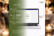 Luxury Gatefold Canva Template bd004, an Invitation Template by TyphoonStudio (Thumbnail 8 of 9)
