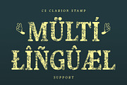 CS Clarion Stamp, a Serif Font by Craft Supply Co. (Thumbnail 7 of 8)