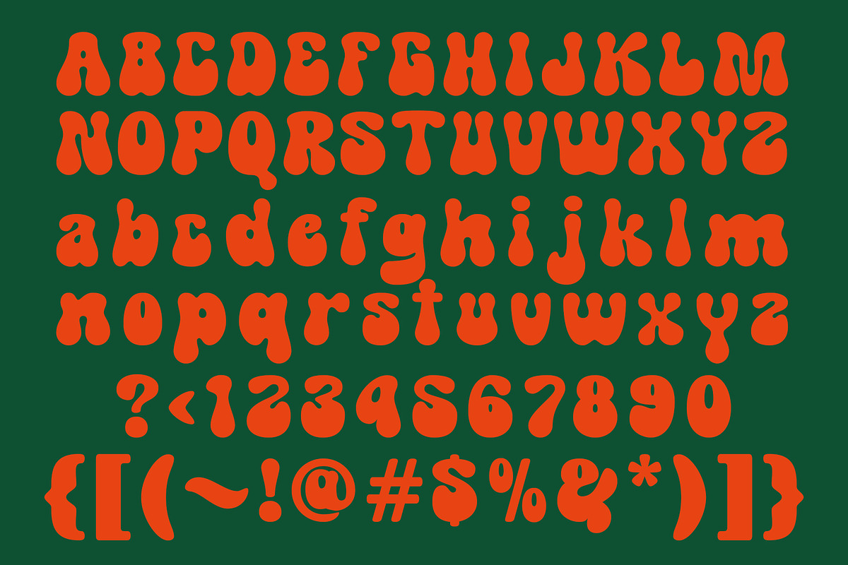 Super Retro - Groovy Retro Typeface, a Serif Font by RagamKata (Photo 10 of 10)
