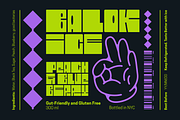 Heavy Block - A Chunky Display Font, a Sans Serif Font by Ainun Jinan (Thumbnail 4 of 10)