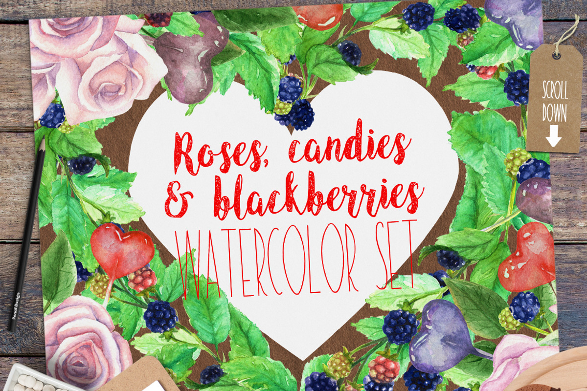 Watercolor Floral BUNDLE, an Illustration by WBS Design (Photo 14 of 27)