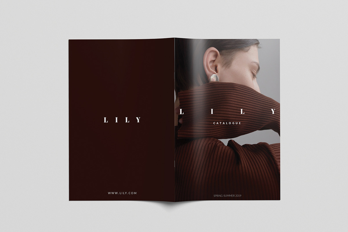 Minimal Fashion Catalog - LILY, a Magazine Template by OpulentStu (Photo 6 of 6)