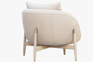 Linteloo Heath Armchair 3d Model