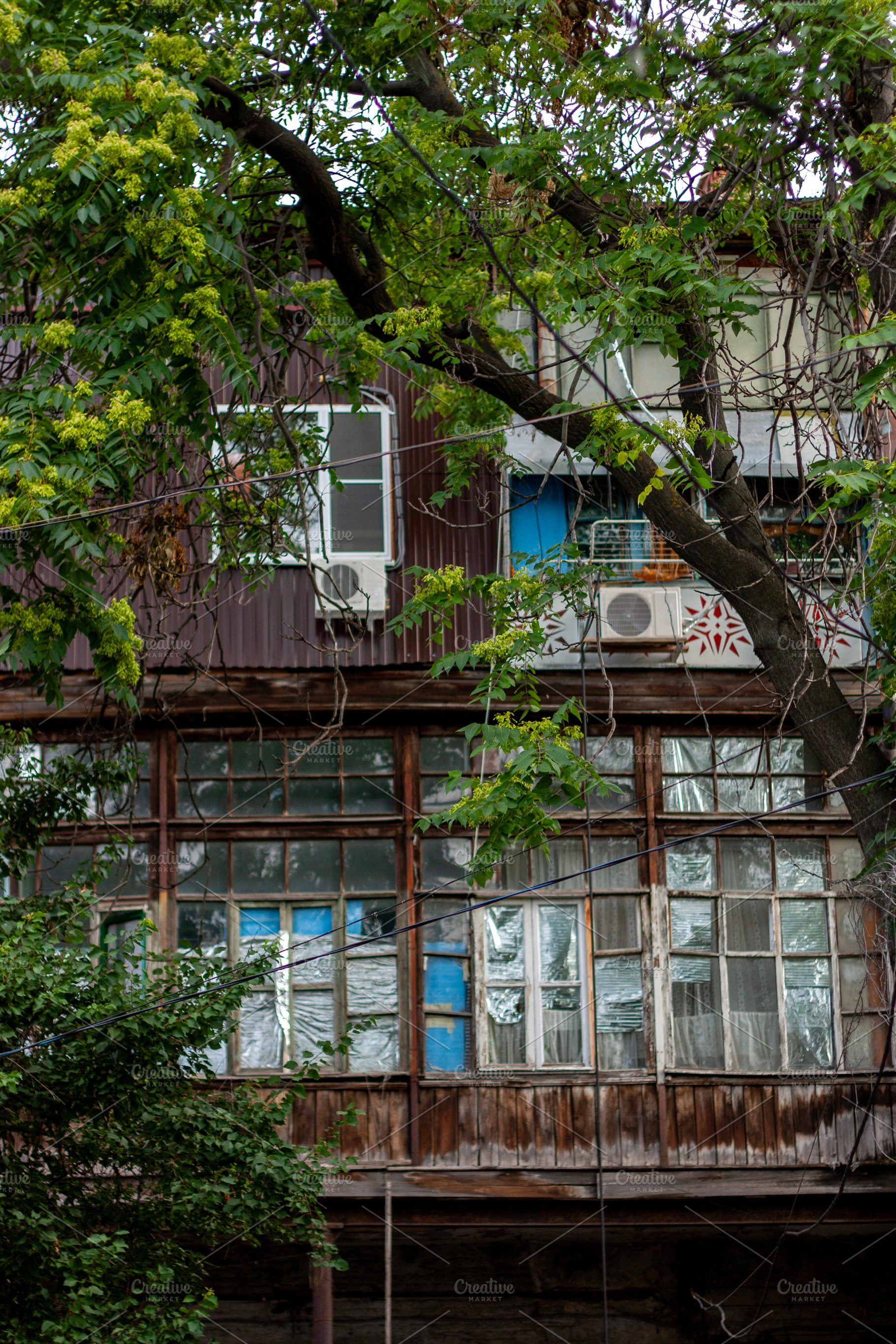 View of a residential building, an Architecture Photo by Schreibikus