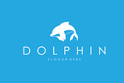 Modern cheerful dolphin logo design, a Branding & Logo Template by Maylianaw28 (Thumbnail 2 of 2)