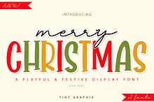 Merry Christmas Duo Font