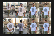 T-Shirt Mockup, a Shirt Mockup by Freeman Studio (Thumbnail 8 of 15)